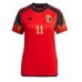 Cheap Belgium Yannick Carrasco #11 Home Football Shirt Women World Cup 2022 Short Sleeve